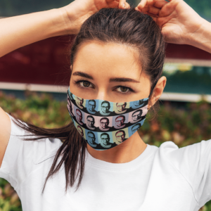 Notorious RBG - in muted colors Face Mask