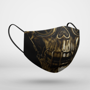 Victorian Steampunk Skull Halloween Face Mask