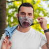 Scary Killer Teddy Bear Halloween Face Mask