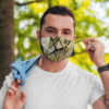 Green Dragon Halloween Face Mask