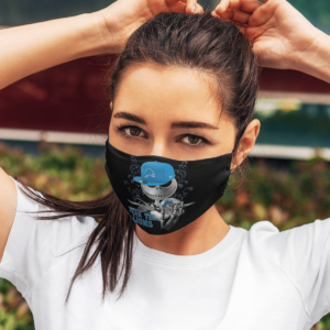 Fear The Detroit Lions Jack Skellington NFL Halloween Face Mask