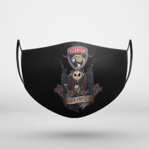 Florida Panthers Jack Skellington This Is Halloween NHL Face Mask