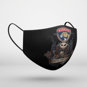 Florida Panthers Jack Skellington This Is Halloween NHL Face Mask