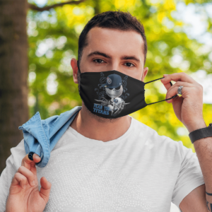 Fear The Tennessee Titans Jack Skellington NFL Halloween Face Mask