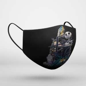 Jacksonville Jaguars Jack Skellington Halloween Face Mask