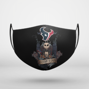 Houston Texans Jack Skellington This Is Halloween NFL Face Mask
