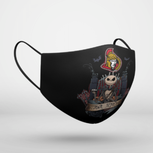 Ottawa Senators Jack Skellington This Is Halloween NHL Face Mask