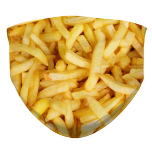 French Fries Face Mask