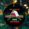 2020 Very Bad Would Not Recommend to a Friend Funny Decorative Christmas Ornament – Funny Holiday Gift
