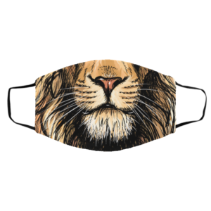 Lion Mouth Big Cat Skull Mask Face Mask