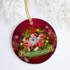 Merry Christmas Santa Claus Snowflakes Toilet Paper 2020 Keepsake Christmas Ornament