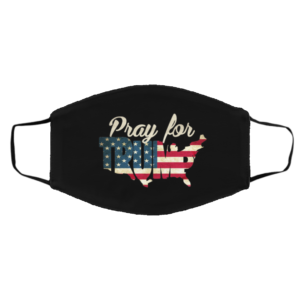 Pray For President Trump Get Well Soon POTUS and FLOTUS Face Mask