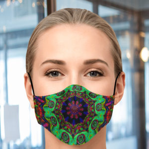 Trippy Mandala Face Mask