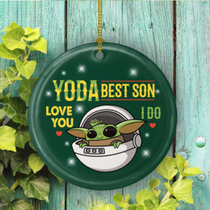 Youda Best Son Ever Love You I Do Keepsake Christmas Ornament