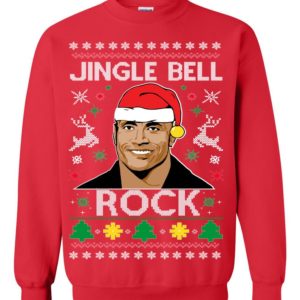 The Rock Jingle Bell Rock Ugly Christmas Sweater