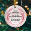 I Met You I Liked You I Love You Im Keeping You Decorative Christmas Ornament – Funny Holiday Gift