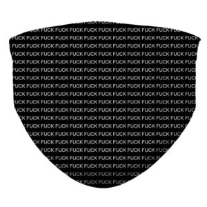 Fuck You Pinstripe Suite Pattern