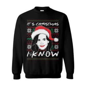 It'S Christmas I Know! Best Friends Monica Geller Ugly Christmas Sweater