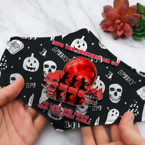 Bat Black Cat Halloween Face Mask