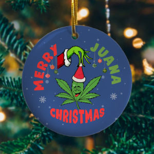 Merry Juana Christmas Ornament