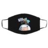 And To The Ocean I Go to Lose My Mind And Find My Soul Dolphin Face Mask