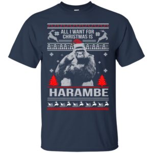 All I Want For Christmas Is Harambe Christmas Sweater