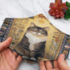 Cat Egypt  Sympol Cat Ancient Face Mask