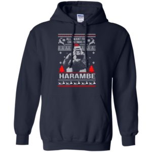 All I Want For Christmas Is Harambe Christmas Sweater