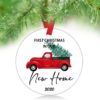 First Christmas Engaged Ornaments 2020 Engaged Ornament She Said Yes Engagement