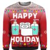Lizzo 100 Percent That Elf 3D Ugly Christmas Sweater Hoodie