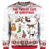 Sloth I’m Dead Inside 3D Ugly Christmas Sweater Hoodie