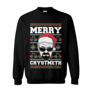Merry Crystmeth Walter White Ugly Christmas Sweater