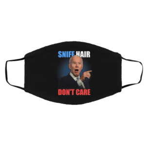 Sniff Hair Dont Care Creepy Joe Face Mask