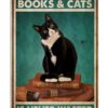 Black Cat Sewing Room Sewing Mends The Soul Vintage Poster, Canvas