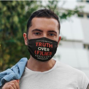 Truth Over Flies Funny Joe Biden Biden Pence VP Debate Fly Vote Face Mask