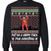 Cardi B I Like Christmas I Like Presents I Like Diamonds in my Stocking Ugly Christmas Sweater