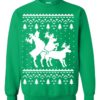 Reindeer Sex Naughty Ugly Christmas Sweater