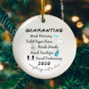 2020 Quarantine Ornament- Pandemic Christmas Ornaments Holiday Decorative Christmas Ornament – Funny Holiday Gift