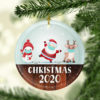 Funny 2020 The Year We Will Never Forget Decorative Christmas Ornament – Funny Holiday Gift