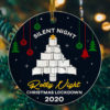 Stink Stank Stunk 2020 Shit Got Real Funny Keepsake Christmas Ornament