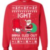 Funny Deadpool The Orther Jolly Guy In A Red Suit With A Lap Worth Sitting On Ugly Christmas Sweater