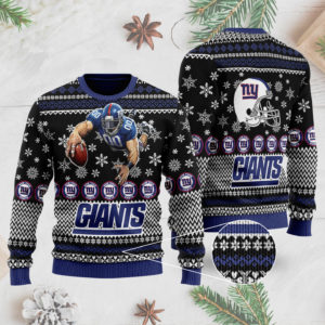 New York Giants Ugly Christmas Sweater 3D