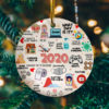 2020 Lock Down Decorative Christmas Ornament – Funny Holiday Gift