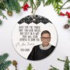 Fight For The Things RBG Ornament