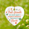 Today I Tell Your Dad I Do But I Promise To Love You Forever Holiday Flat Heart Porcelain Ornament