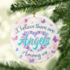 Butterfly Goodbyes Are Not Forever Decorative Ornament – Funny Holiday Gift