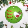 Grinch Hand Christmas Ornament – Funny Holiday Gift
