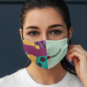 Sally Halloween Nightmare Before Christmas Face Mask