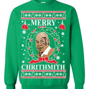 Mike Tyson Merry Chrithmith Ugly Christmas Sweater