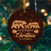 Lockdown 2020 The Year We Stayed At Home Funny Decorative Christmas Ornament – Funny Holiday Gift